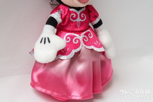 ぬいぐるみバッジ(ディズニー・プリンセス・デイズ) 2500円/どの角度から見ても煌びやか