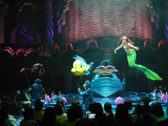 マーメイドラグーンシアター「キング・トリトンのコンサート」／東京ディズニーシー ©Disney