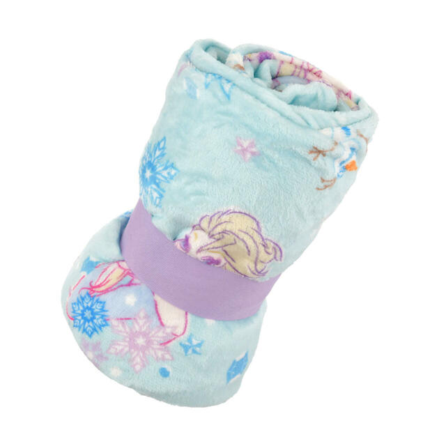 【キッズ用】エルサ、オラフ、スノーギース ブランケット ENJOY WINTER 2,900円