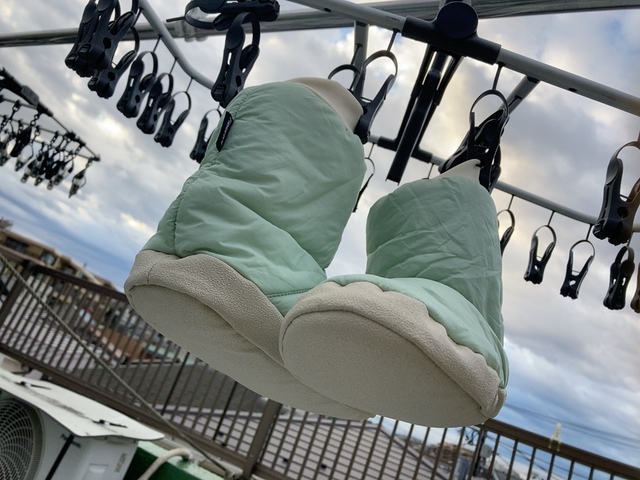 【ワークマン ヘヤルームブーツ】毎日清潔に使えるから、長く愛用できそうです♪