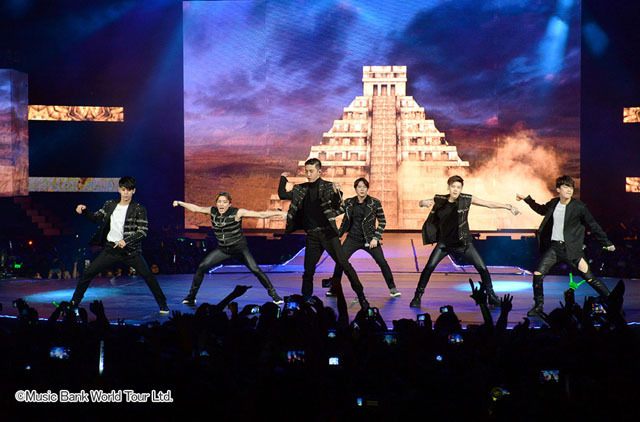 B.A.P@『K-POP FESTIVAL MUSIC BANK in メキシコ』 ©Music Bank World Tour Ltd
