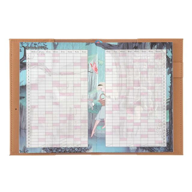 眠れる森の美女 手帳・スケジュール帳 B6 型押し ストーリーブック CALENDAR & ORGANIZER 2027 2,900円