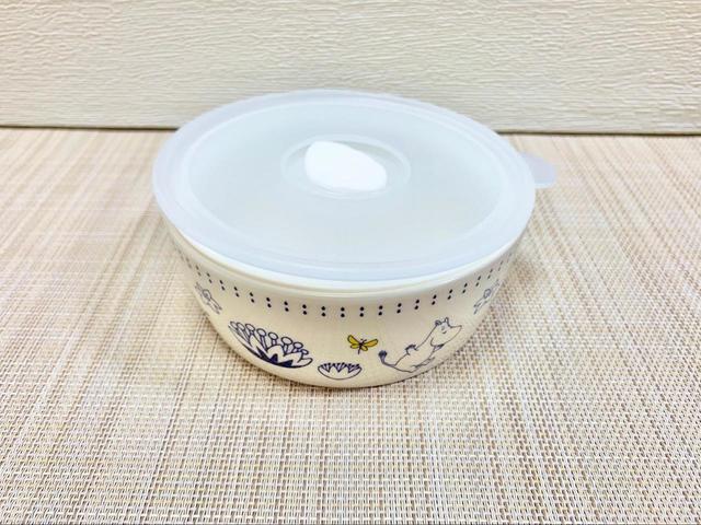 【cookpad plus 2022年秋号付録 ムーミンの保存容器】汚れを落としやすい磁器製アイテム