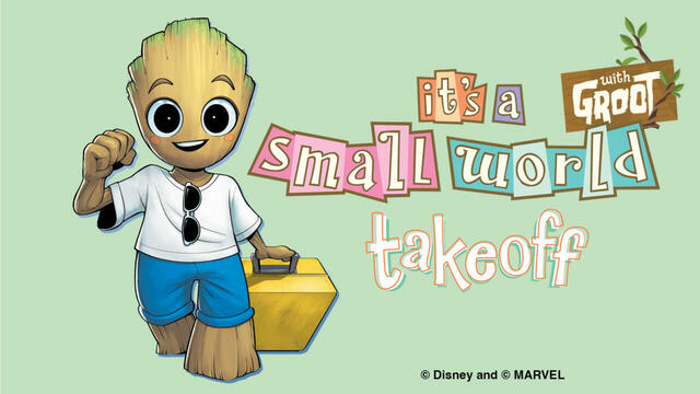 東京ディズニーランド 期間限定プログラム「イッツ・ア・スモールワールドwithグルート」