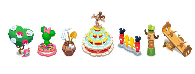 「マジックキャッスル ドリームアイランド」デコレーション ©Disney