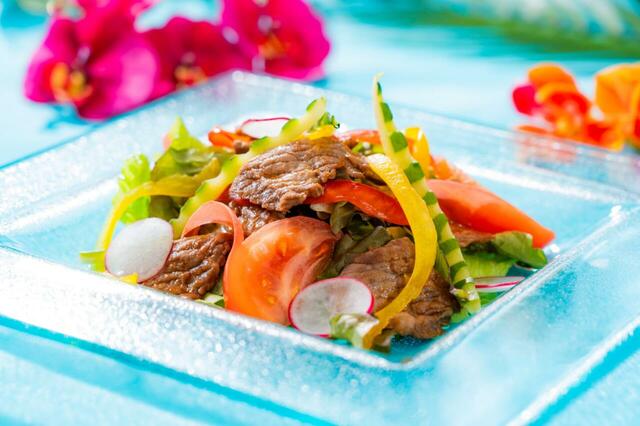 「​​​牛肉の彩りサラダ」＜期間：2026年6月6日～8月31日＞【魅惑の“アジアングルメ”が勢揃い！ハーゲンダッツも好きなだけ！「京王プラザホテル八王子」で、初夏の食欲を刺激するブッフェがスタート！】