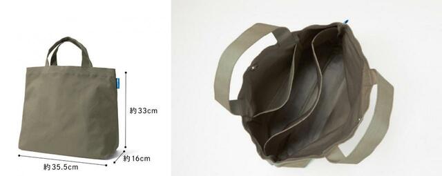 日常使いのシンプル帆布バッグ：街歩きバッグ　月々3,520円