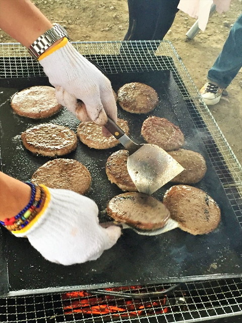 ワイルドバーベキュー／イノシシにカシスを入れたソーセージ