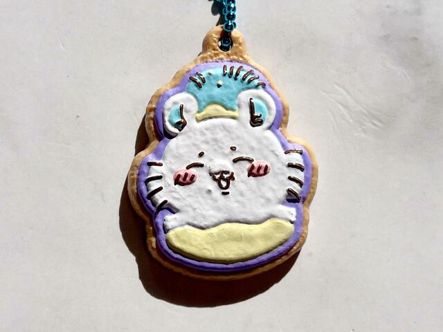 Wクリームにダイブして自然とかわいい笑顔が浮かんだモモンガがキュート♪