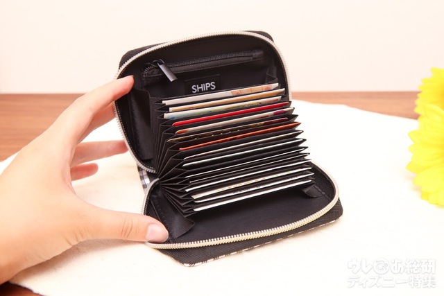 『sweet 2021年9月号』特別付録「SHIPS ミッキーデザインのじゃばらカードケース」