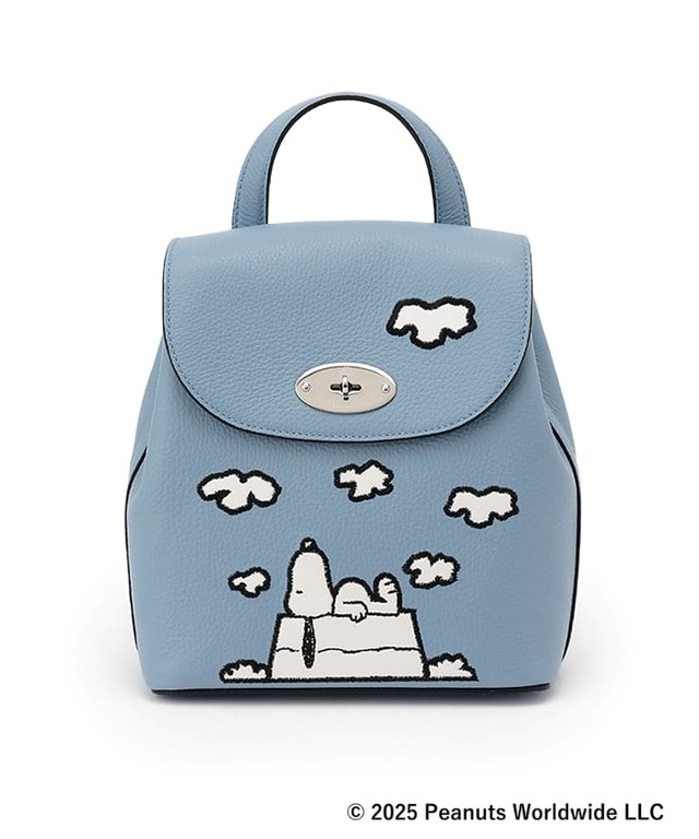 【PEANUTS×マルベリー】[受注生産]Mulberry | PEANUTS ミニ ベイズウォーター バックパック ￥168,300