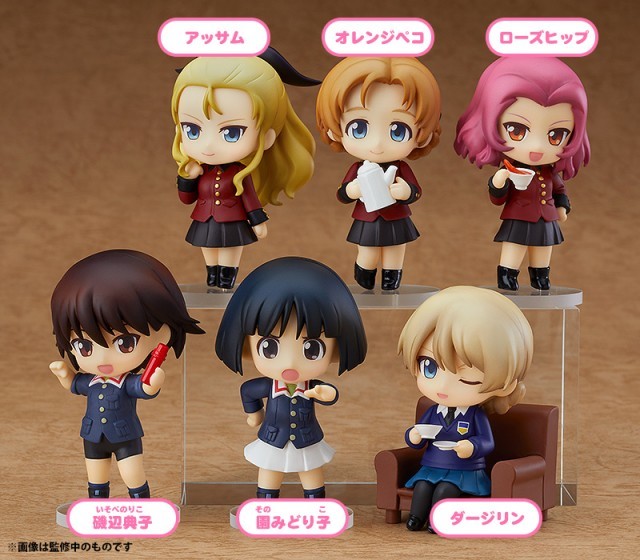 ねんどろいどぷち ガルパン」第3弾が発売！一緒に楽しめる