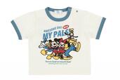 ベビーTシャツ 2,800円｜東京ディズニーリゾート 満面のスマイルのミッキーたちがデザインされたグッズ｜販売店舗：東京ディズニーランド「グランドエンポーリアム」、東京ディズニーシー「フィガロズ・クロージアー」｜発売日：2024年4月25日（木）