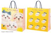 「コラボを記念した特別なデザインの紙袋」＜期間：2025年4月7日～4月13日＞【【ちいかわ×東京ばな奈】超話題の“むちゃうま”コラボ！『ちいかわバナナプリンケーキ』が秋葉原に帰ってきます！】
