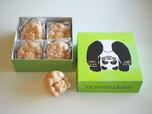 「でんぐりがえしもなか」＜価格：1,440円（税込）＞ 【エキュート上野でパンダフェア「PANDA PARK」開催！「たれぱんだ」のポップアップショップもオープン！】