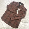 【UNIQLO U（ユニクロ ユー）　ヘビーフランネルオーバーサイズシャツ】色合いがおしゃれ