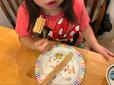【コストコ TIO PEPE'S CHURROS】子どもがフォークで美味しそうに頬張っていました♪