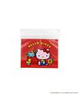 【3COINS×ハローキティコラボアイテム人気ランキング 2位】「HELLO KITTY ミニジップバッグ」レッド 660円（税込）