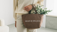 DEAN ＆ DELUCA チャリティートートバッグ／ココアブラウンS（税込2,750円）