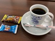ブラックサンダーとコメダのコーヒー