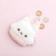 【シュガーココムー】「ぬいぐるみコインケース」1,980円/フェイスデザインのコインケース ※小物は付属しません