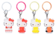 「​​​コラボミニチャーム（全4種）イメージ」＜期間：2026年8月19日〜＞【「ハローキティ」と「スシロー」が初コラボ！多数のコラボグッズが登場！シール帳に綴じられるコラボシールにも注目！】