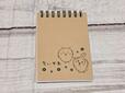 クラフト紙デザインのリングメモ帳は今回が初登場！