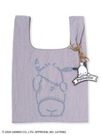 【ポチャッコ×ミラ オーウェン】「チャーム付きトートバッグ」7,480円/カラー:GRY