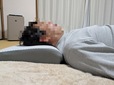 【ニトリ　横向き寝がラクなまくら】いびき対策に使えるのか10日間検証！最初の3日は家族のいびきで起きずに済み、音量も普段より小さく感じられました