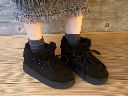 niko and】細見えも叶うあったかブーツがバズってる！スニーカー