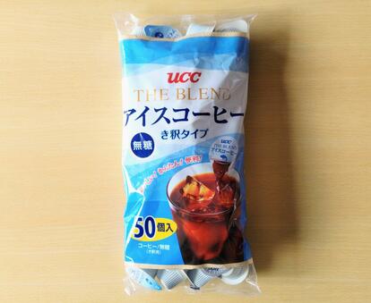 UCC アイスコーヒー 無糖 さみし き釈タイプ 50個 ポーション コストコ