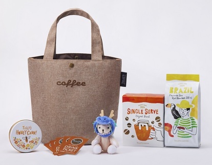 TULLY'S COFFEE - タリーズ　干支　ミニテディ タリーズの福袋】2024年は初登場のアイテムも！「干支ミニテディ