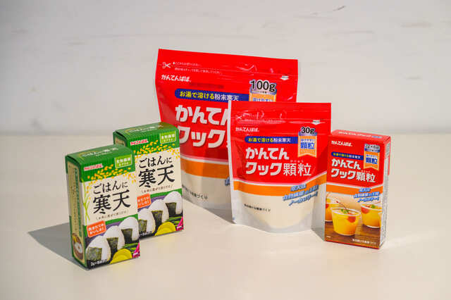 【寒天の意外な裏ワザ】裏ワザではお湯で溶ける顆粒タイプの寒天を使用