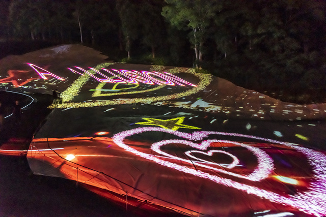 アパリゾート上越妙高「アパリュージョン2019」プロジェクションマッピング