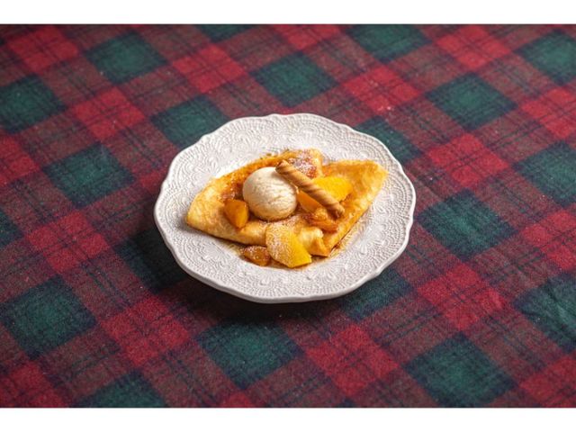 【ディナータイム限定】クレープシュゼット