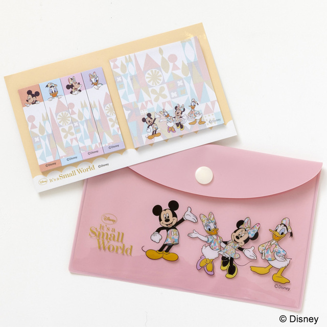 【イッツ・ア・スモールワールド60周年記念】『Disney It's a Small World オールスター ふせんBOOK』
