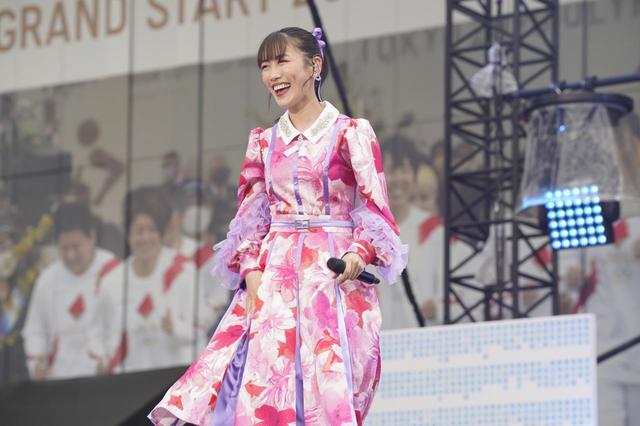 ももいろクローバーZ「ももクロ 春の一大事2022 ~笑顔のチカラ つなげるオモイ in 楢葉・広野・浪江 三町合同大会~」 撮影:上飯坂一