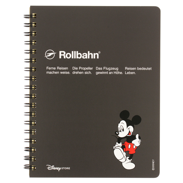 Rollbahn ポケット付メモ ミッキー 700円
