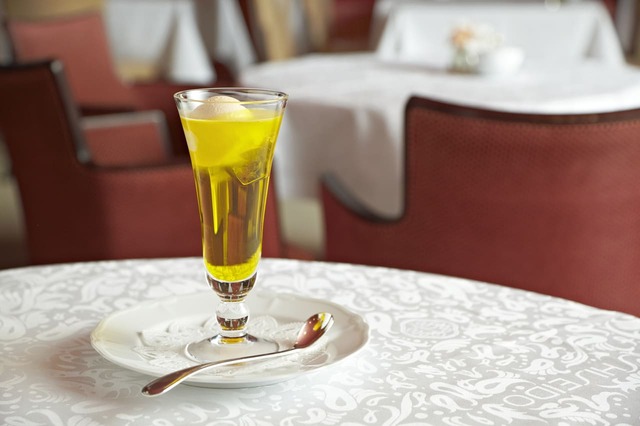 【資生堂パーラー】「アイスクリームソーダ」は資生堂パーラーを代表するメニューのひとつ