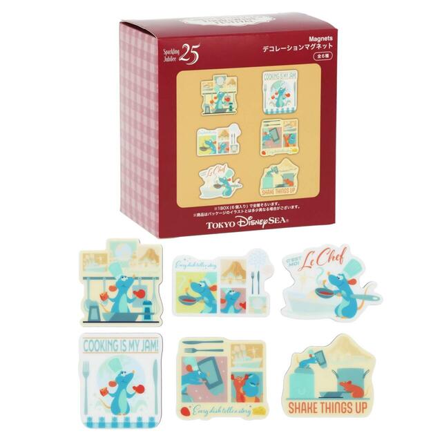 デコレーションマグネットセット 7,800円|「東京ディズニーシー・フード&ワイン・フェスティバル」スペシャルグッズ|販売店舗:東京ディズニーシー「スチームボート・ミッキーズ」|発売日:2026年4月8日(水)