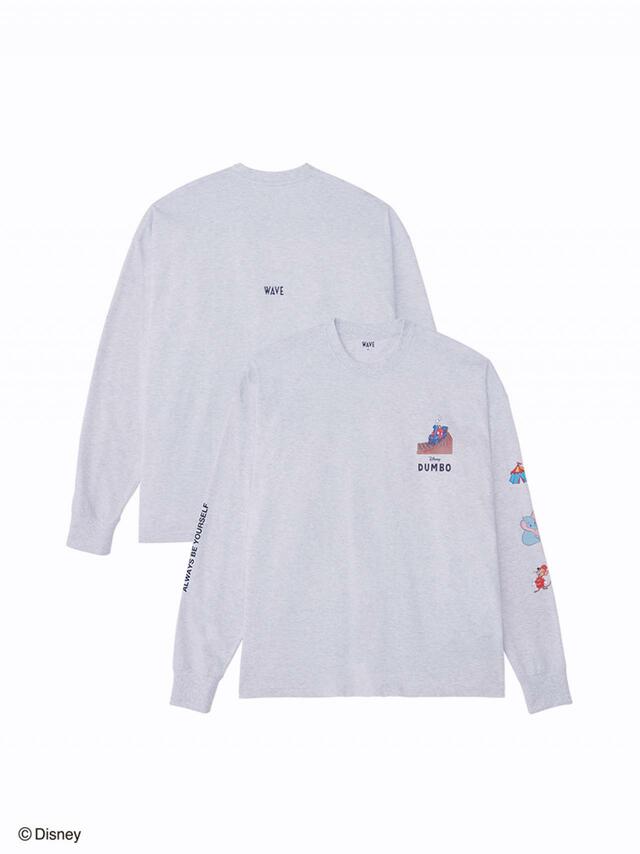 【DUMBO/Casey Jr.】L/S T-SHIRT|¥9,900(税込)