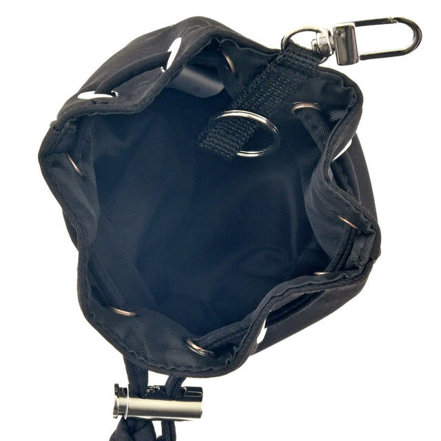 ミッキー ミニショルダーバッグ カラビナ付き ブラック パラコード Casual Bag 3,300円