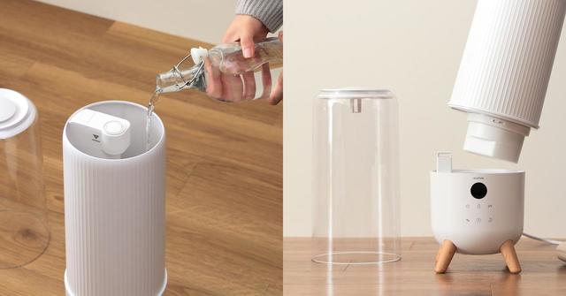 ライフオンプロダクツ「mottoleUV タワー加湿器」