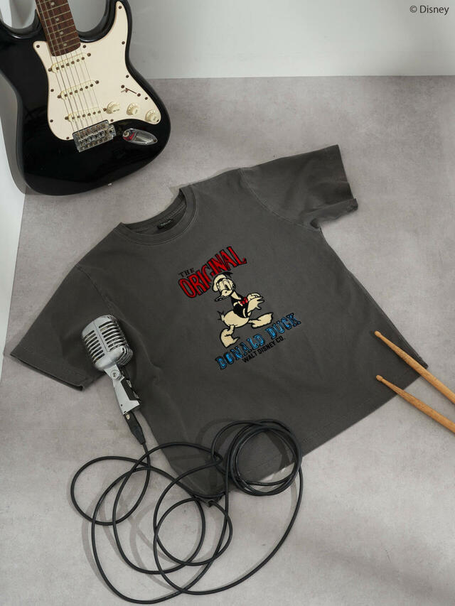 フロッキーPtフェード加工T 4,990円｜Disney collection by AMERICAN HOLIC