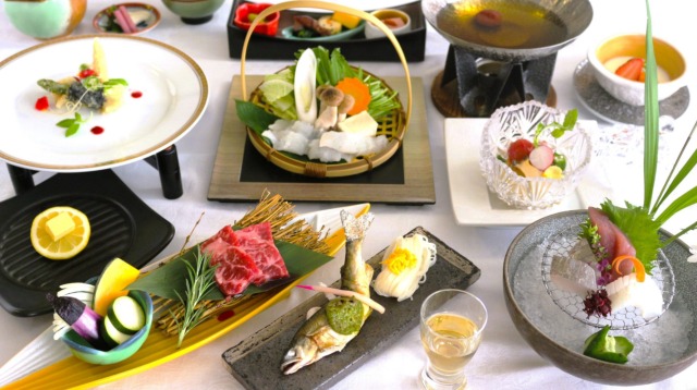 写真は期間限定の「初夏会席」