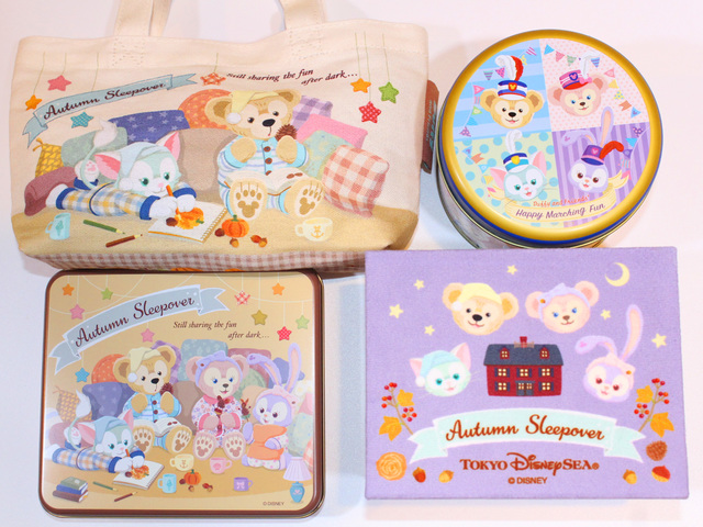 2018秋のダッフィーのお菓子