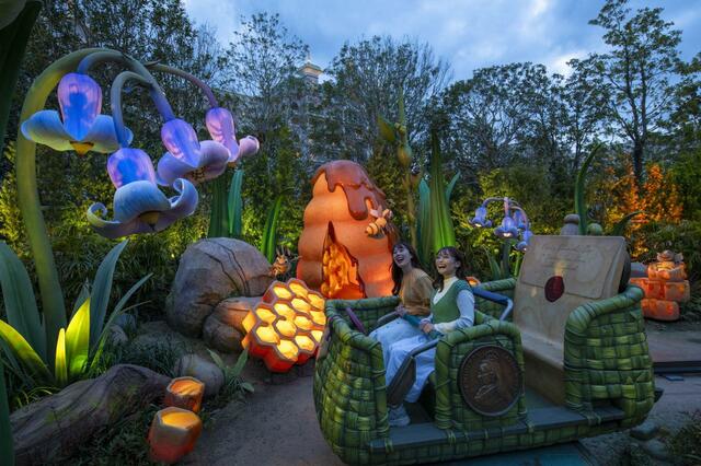 東京ディズニーシー「ファンタジースプリングス」内「フェアリー・ティンカーベルのビジーバギー」