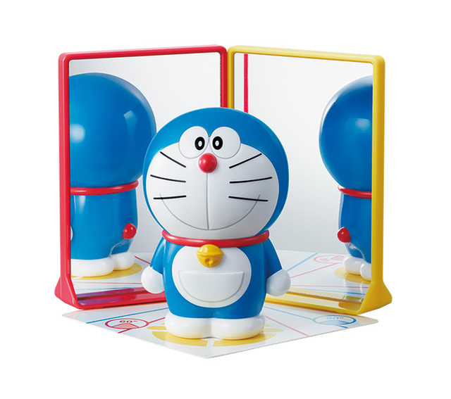 【マクドナルド　ハッピーセット®ドラえもん わくわくじゆう研究】【第2弾】どう映るかな？かがみの実験