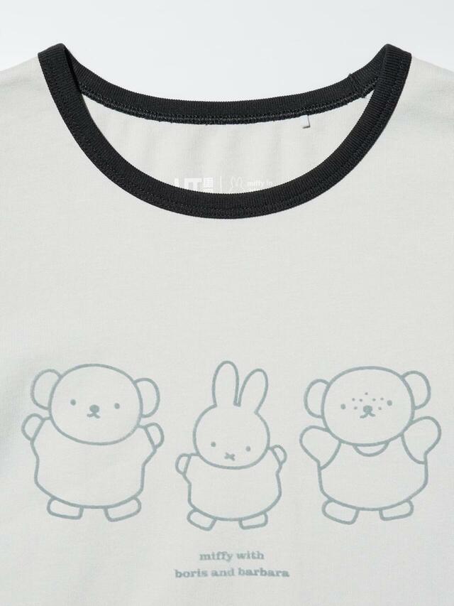 グラフィックTシャツ ¥1,990｜ユニクロUT「ミッフィー イン ブルーム」