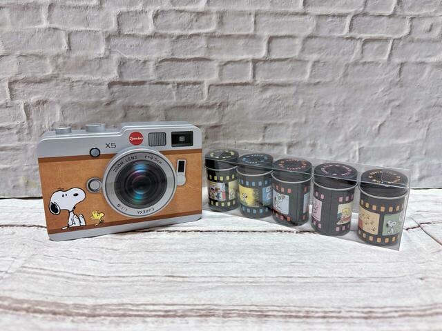 【PLAZA限定】スヌーピーのカメラモチーフの缶入りチョコレートをゲット！